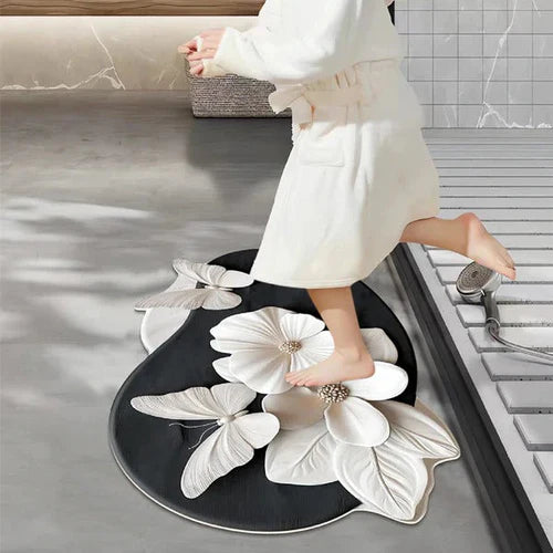 FlowerFusion 3D Floor Mat